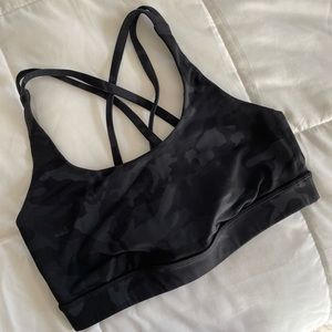 Lululemon Camo Energy Bra
